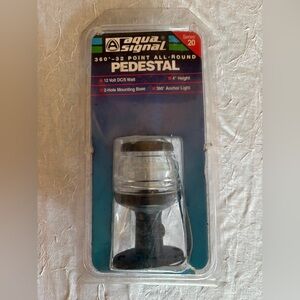 Aqua Signal Pedestal Anchor Boat Light